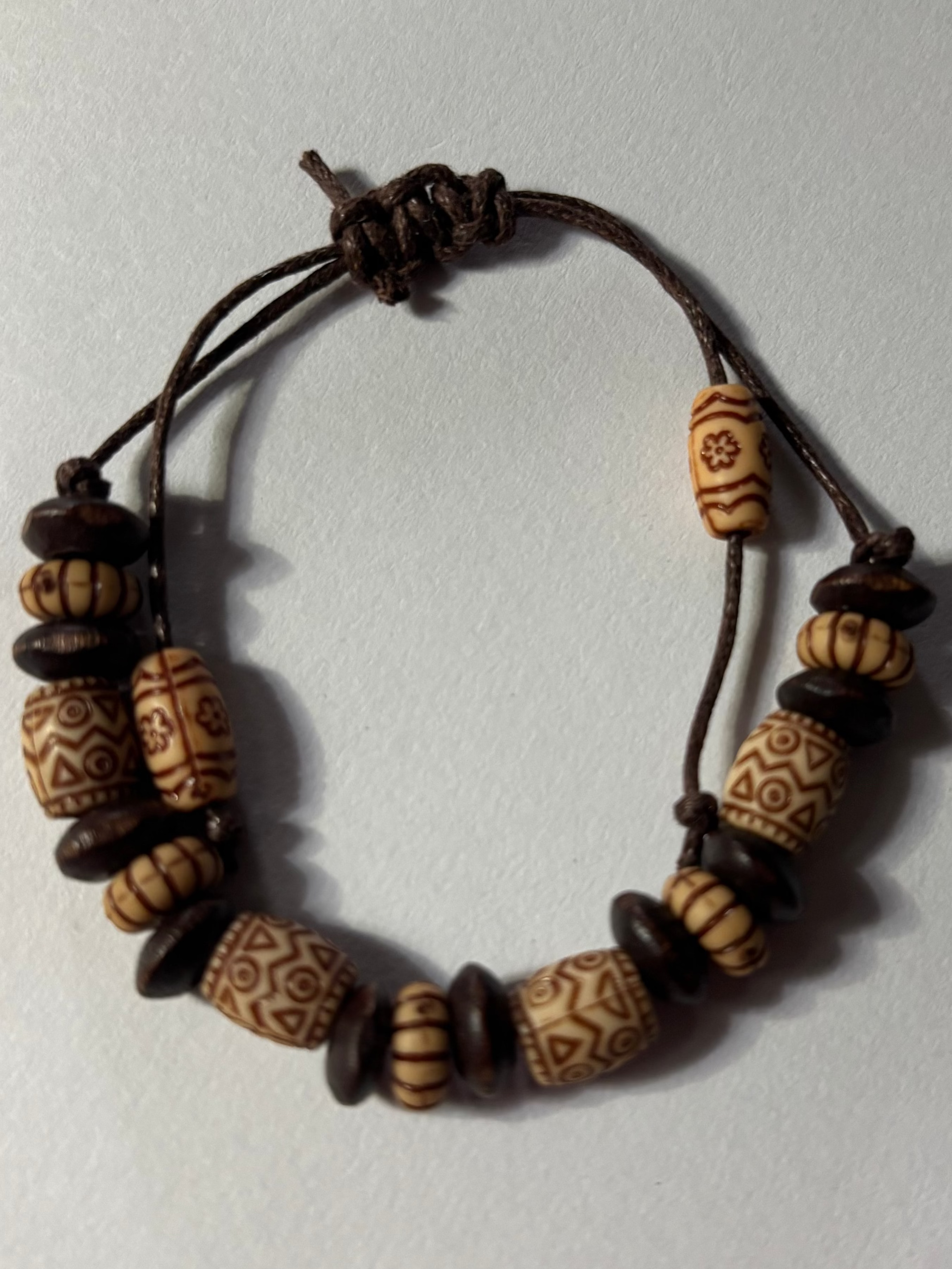 Wood Tribal Beaded Bracelet For Women