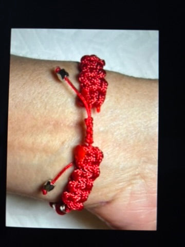 Antique Silver Rose Bracelet -4 colors