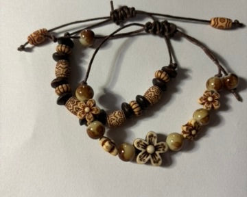 Tribal Beaded Bracelet Set 