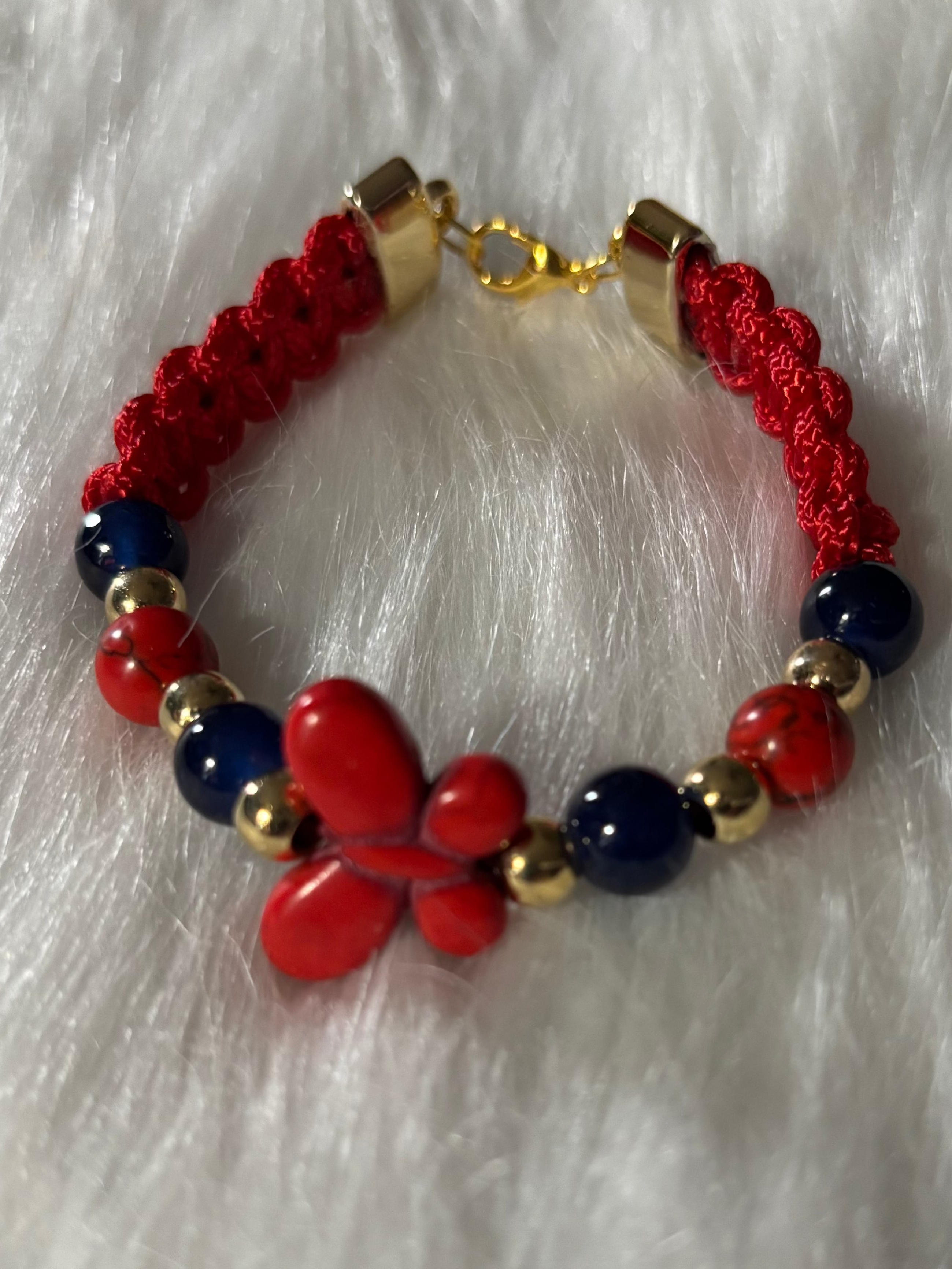 Ceramic Butterfly Bracelets  in 5 different colors