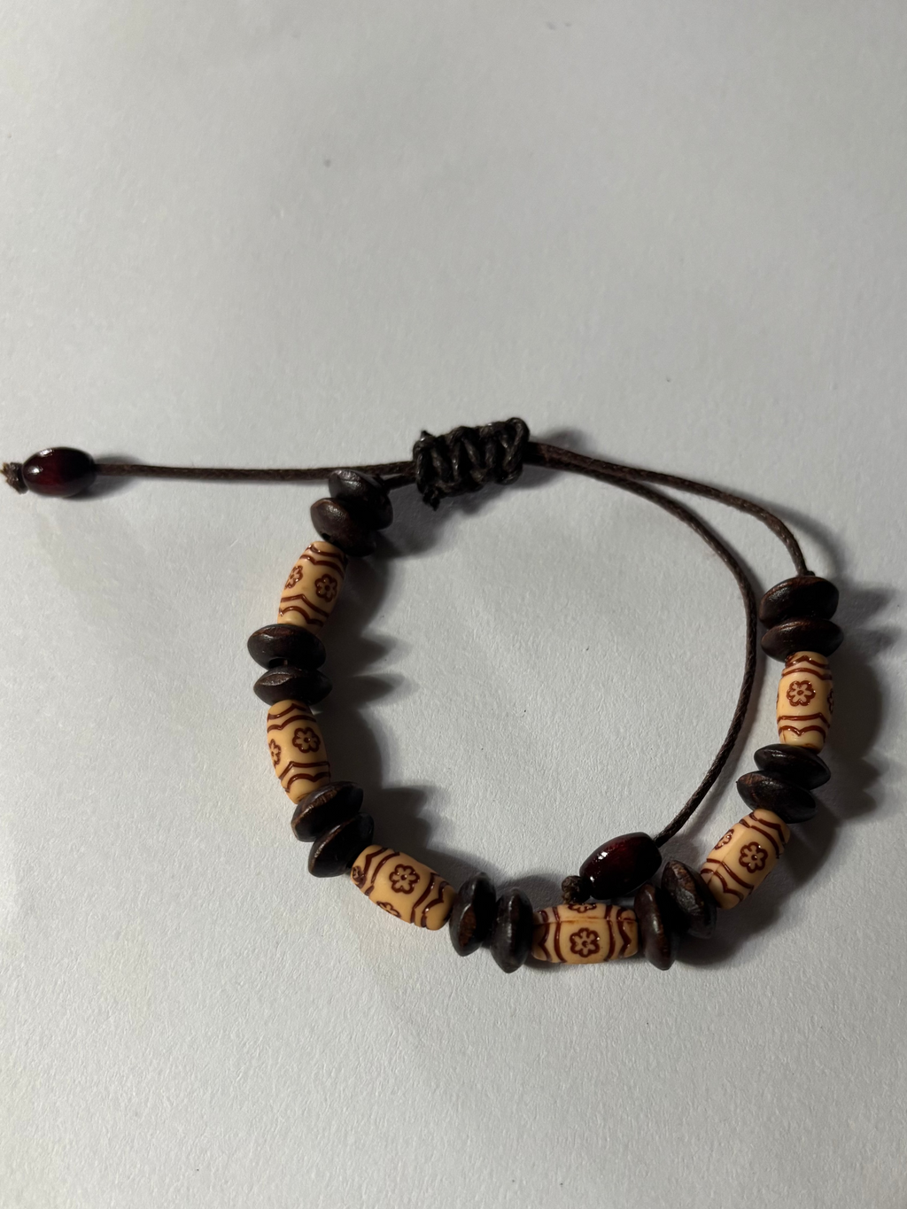 Beaded Wood Bracelets Tribal Inspired